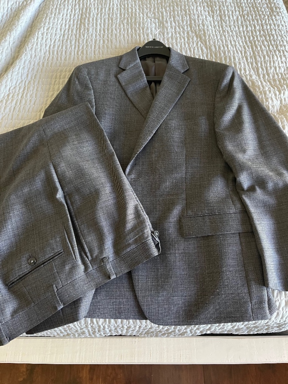 Calvin Klein Grey Suit